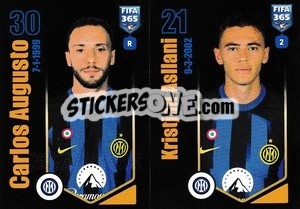 Cromo Carlos Augusto / Kristjan Asllani - FIFA 365 2024
 - Panini