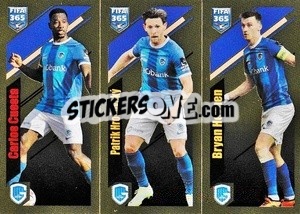 Sticker Carlos Cuesta / Patrik Hrošovský / Bryan Heynen - FIFA 365 2024
 n. 27 - Panini