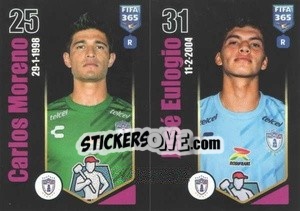 Sticker Carlos Moreno / José Eulogio - FIFA 365 2024
 - Panini
