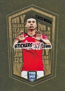 Cromo Casemiro (Manchester United) - FIFA 365 2024
 - Panini