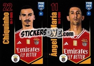 Sticker Chiquinho / Ángel Di María - FIFA 365 2024
 - Panini