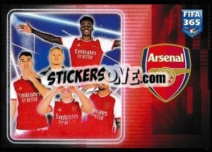 Sticker Club Identity - Arsenal - FIFA 365 2024
 - Panini