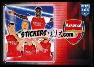 Sticker Club Identity - Arsenal - FIFA 365 2024
 n. 52 - Panini