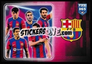 Sticker Club Identity - Barcelona - FIFA 365 2024
 - Panini