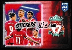 Sticker Club Identity - Liverpool - FIFA 365 2024
 - Panini