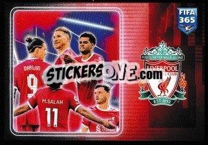 Sticker Club Identity - Liverpool - FIFA 365 2024
 n. 68 - Panini