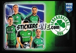 Sticker Club Identity - Panathinaikos - FIFA 365 2024
 - Panini