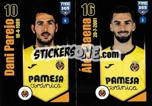 Sticker Dani Parejo / Álex Baena