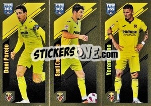 Sticker Dani Parejo / Santi Comesaña / Yeremy Pino