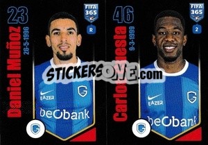 Sticker Daniel Muñoz / Carlos Cuesta - FIFA 365 2024
 n. 26 - Panini