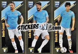 Sticker Danilo Cataldi / Luis Alberto / Daichi Kamada - FIFA 365 2024
 - Panini