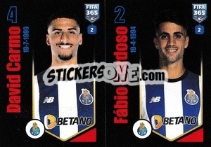 Sticker David Carmo / Fábio Cardoso - FIFA 365 2024
 n. 376 - Panini