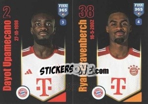 Sticker Dayot Upamecano / Ryan Gravenberch - FIFA 365 2024
 n. 236 - Panini