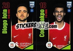 Sticker Diogo Jota / Cody Gakpo - FIFA 365 2024
 - Panini