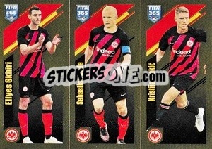 Sticker Ellyes Skhiri / Sebastian Rode / Kristijan Jakić - FIFA 365 2024
 - Panini