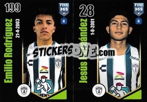 Cromo Emilio Rodriguez / Jesus Hernandez - FIFA 365 2024
 - Panini