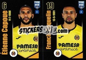 Sticker Étienne Capoue / Francis Coquelin - FIFA 365 2024
 - Panini