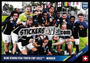 Sticker Fc Zürich - FIFA 365 2024
 - Panini