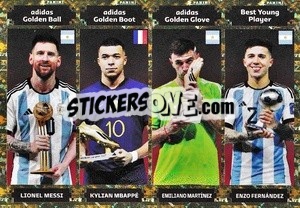 Sticker FIFA World Cup Qatar 2022 awards - FIFA 365 2024
 - Panini