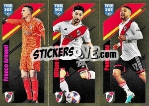 Sticker Franco Armani / Milton Casco / Paulo Díaz - FIFA 365 2024
 n. 7 - Panini