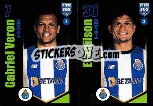 Sticker Gabriel Veron / Evanilson - FIFA 365 2024
 - Panini