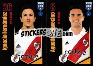 Sticker Ignacio Nacho Fernández / Agustín Palavecino - FIFA 365 2024
 - Panini