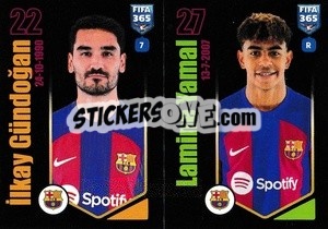 Sticker İlkay Gündoğan / Lamine Yamal