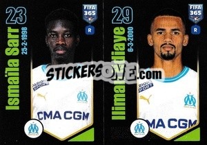 Sticker Ismaïla Sarr / Iliman Ndiaye - FIFA 365 2024
 n. 210 - Panini