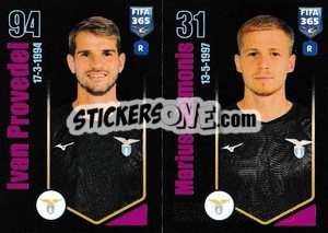 Sticker Ivan Provedel / Marius Adamonis - FIFA 365 2024
 n. 326 - Panini