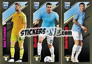 Sticker Ivan Provedel / Nicolò Casale / Alessio Romagnoli - FIFA 365 2024
 - Panini