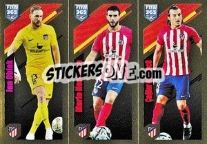 Sticker Jan Oblak / Mario Hermoso / Çağlar Söyüncü - FIFA 365 2024
 n. 135 - Panini