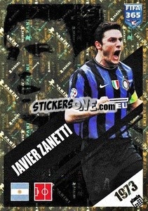 Cromo Javier Zanetti - Icons