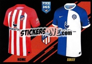 Sticker Jerseys - Atlético - FIFA 365 2024
 n. 133 - Panini