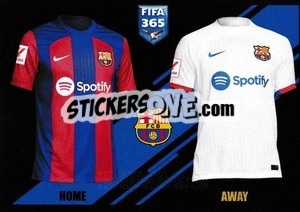 Sticker Jerseys - Barcelona - FIFA 365 2024
 - Panini