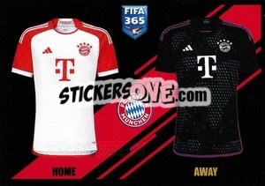 Sticker Jerseys - Bayern - FIFA 365 2024
 - Panini