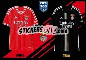 Sticker Jerseys - Benfica - FIFA 365 2024
 - Panini