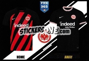 Sticker Jerseys - Eintracht - FIFA 365 2024
 - Panini