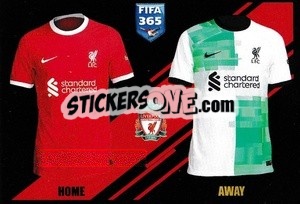 Sticker Jerseys - Liverpool - FIFA 365 2024
 - Panini