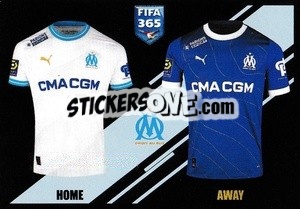 Sticker Jerseys - Marseille - FIFA 365 2024
 - Panini