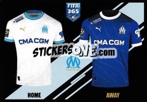 Figurina Jerseys - Marseille - FIFA 365 2024
 - Panini