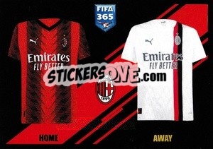 Sticker Jerseys - Milan - FIFA 365 2024
 - Panini