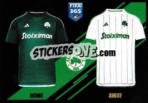 Sticker Jerseys - Panathinaikos - FIFA 365 2024
 n. 277 - Panini