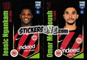 Sticker Jessic Ngankam / Omar Marmoush - FIFA 365 2024
 n. 259 - Panini