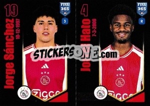 Sticker Jorge Sánchez / Jorrel Hato - FIFA 365 2024
 n. 120 - Panini