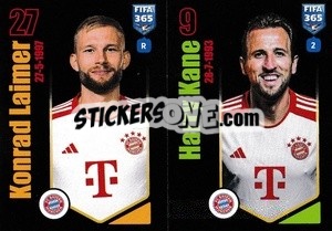 Sticker Konrad Laimer / Harry Kane - FIFA 365 2024
 n. 239 - Panini