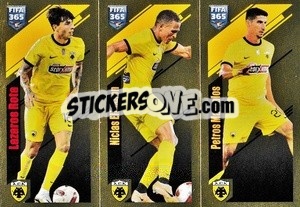 Sticker Lazaros Rota / Niclas Eliasson / Petros Mantalos - FIFA 365 2024
 - Panini