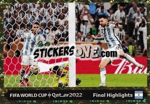 Sticker Léo Lionel Messi - FIFA 365 2024
 - Panini