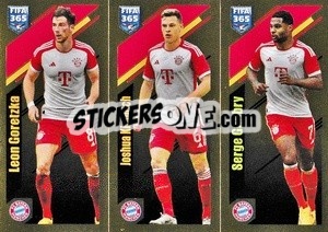 Sticker Leon Goretzka / Joshua Kimmich / Serge Gnabry - FIFA 365 2024
 n. 235 - Panini