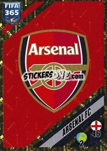 Sticker Logo - Arsenal - FIFA 365 2024
 n. 61 - Panini