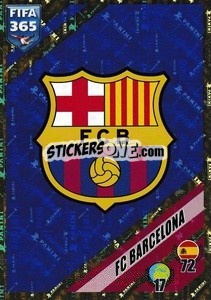 Sticker Logo - Barcelona - FIFA 365 2024
 n. 157 - Panini